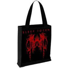 Taška Tote Bag: Grunge Logo (Black)
