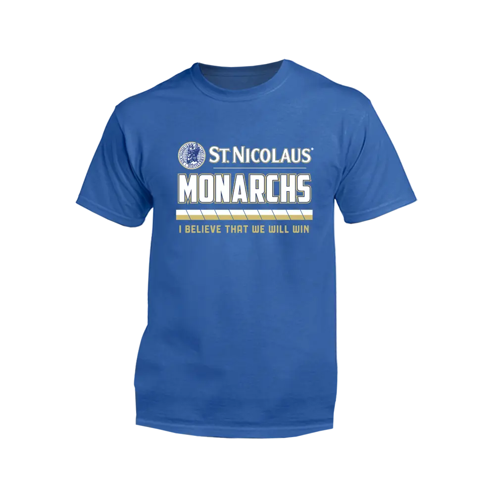 Monarchs Bratislava – St. Nicolaus - believe (T-shirt)