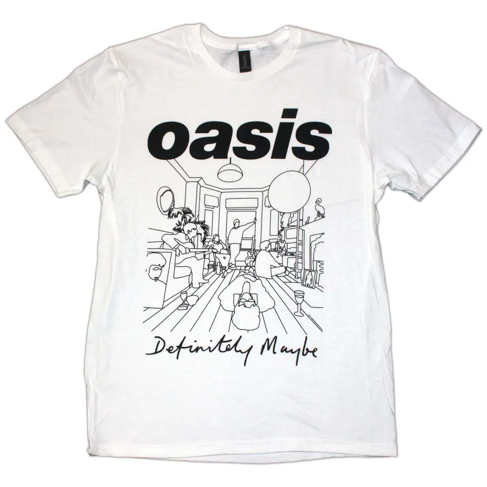 Definitely Maybe Line Drawing