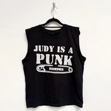 Ramones, Tielko Judy, Unisex, Čierna