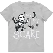 The Nightmare Before Christmas – First Scare (Gri, Copii) (Tricou)