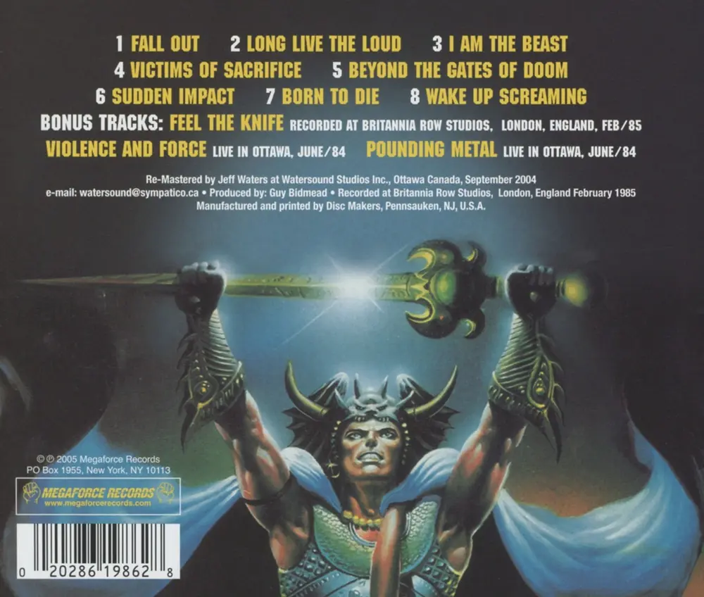 Exciter – LONG LIVE THE LOUD (CD)