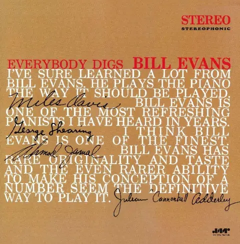 EVERYBODY DIGS BILL EVANS