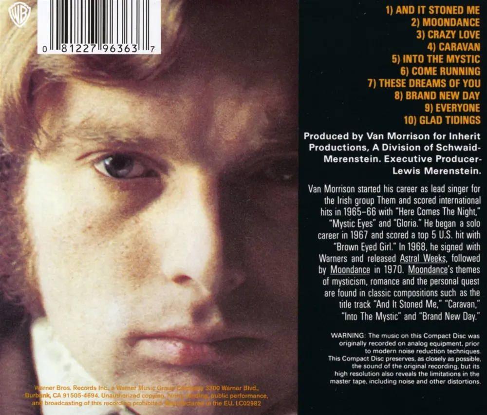 Van Morrison – MOONDANCE (REMASTERED) (CD)