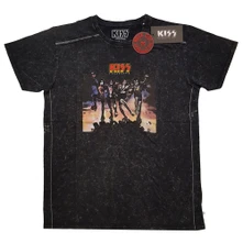 Kiss, Tričko Destroyer, Unisex, Čierna