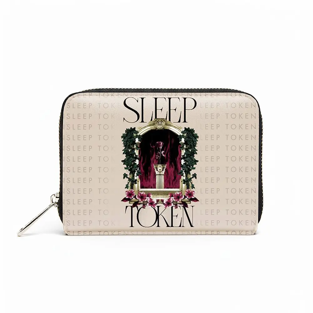 Zip Top Purse: Statue Cream (Black)