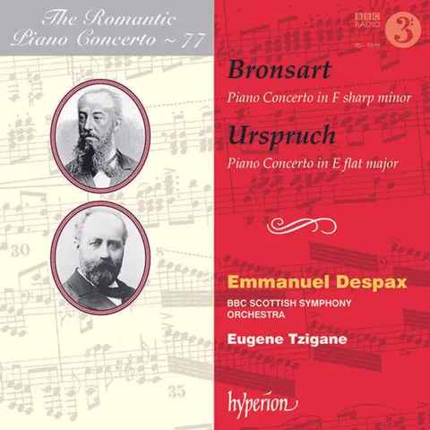 BRONSART & URSPRUCH: PIANO CONCERTOS (HYPERION ROM