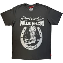 Tričko Unisex Unplugged T-Shirt: Outlaw (Charcoal Grey)