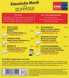 Various Artists – KLASSISCHE MUSIK FUR DUMMIES (CD)