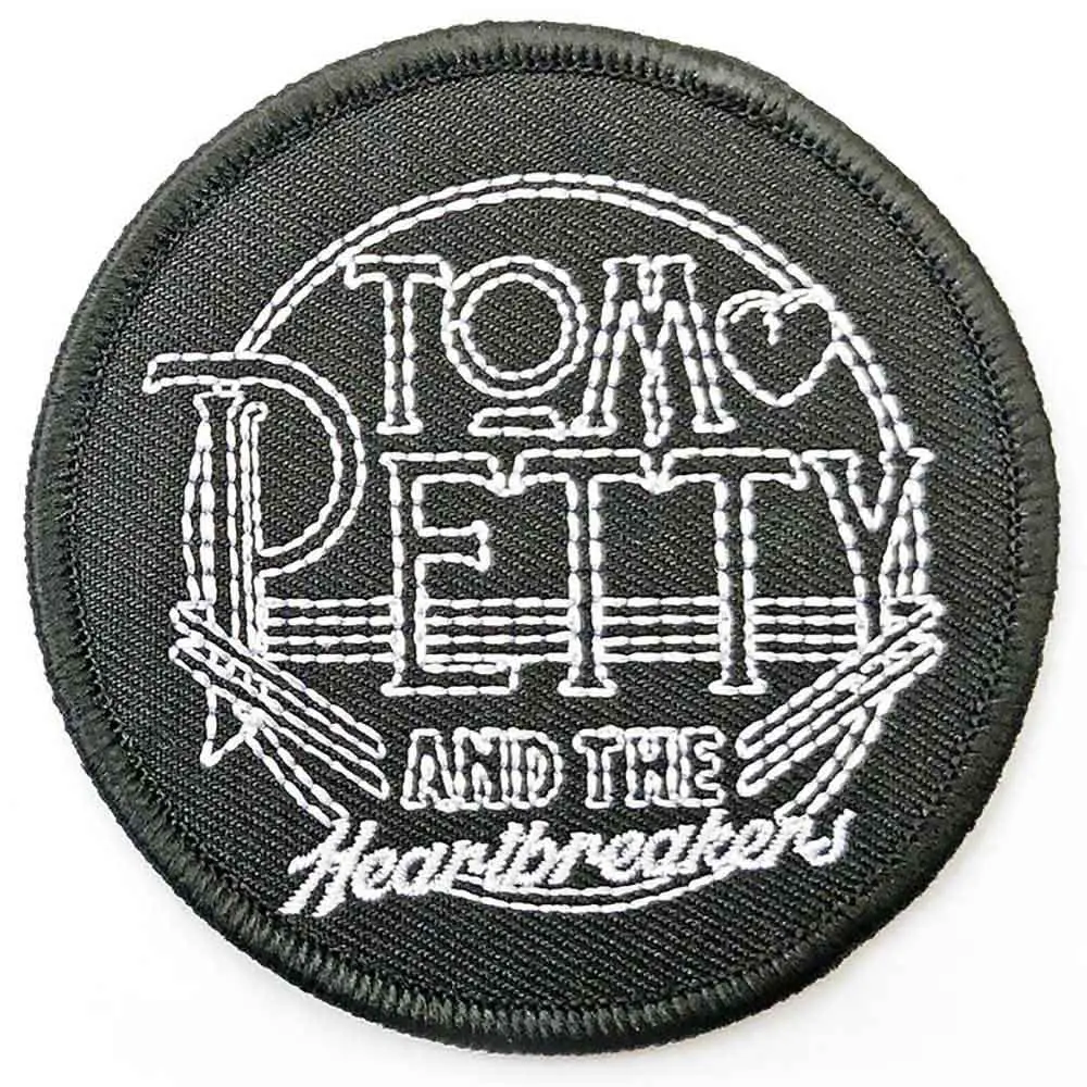 Tom Petty and the Heartbreakers – Circle Logo (Nažehlovačka)