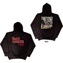Mikina Number of the Beast Vintage Logo Faded Edge Album
