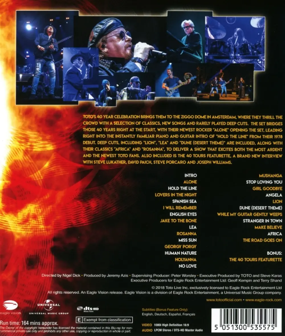 40 TOURS AROUND THE SUN