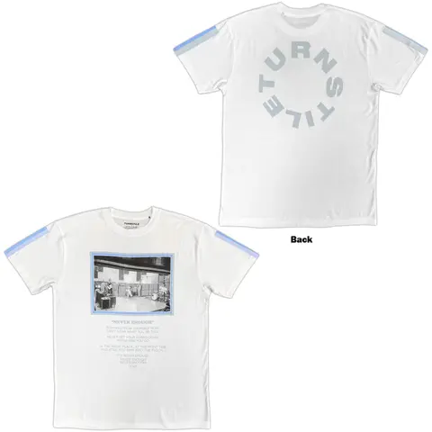 Unisex T-Shirt: Never Enough Studio (White) (Back Print)