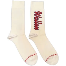 Morgan Wallen, Ponožky Red Logo Baseball, Unisex, Natural