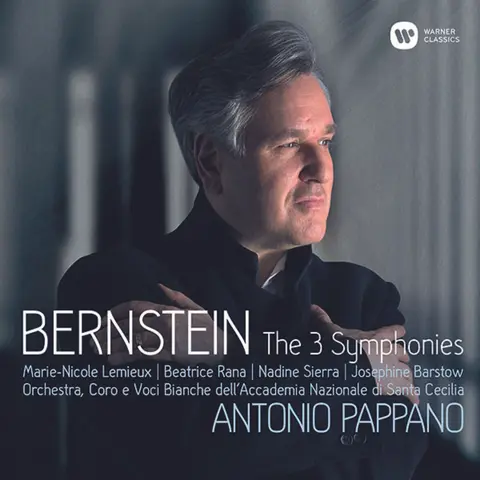 BERNSTEIN: SYMPHONIES NOS. 1 - 3, PRELUDE, FUGUE & RIFFS
