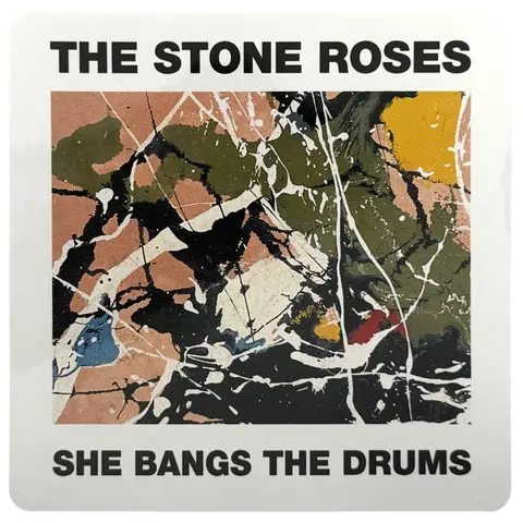 Sticker: She Bangs The Drum