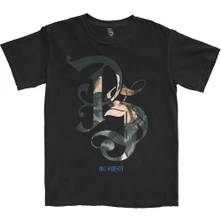 Pooh Shiesty, Tričko Big PS, Unisex, Čierna