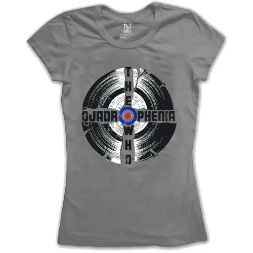 The Who – Quadrophenia (Šedá, Dámske) (Tričko)