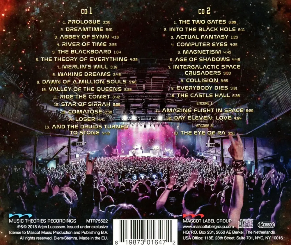 AYREON UNIVERSE:BEST OF AYREON LIVE