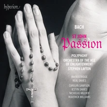 Orchestra of the Age of Enlightenment, CD BACH: ST JOHN PASSION
