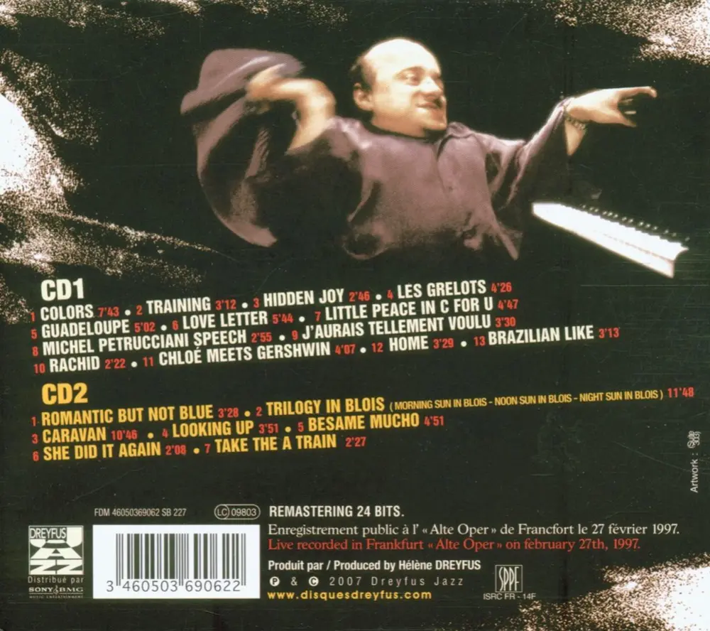 Michel Petrucciani – PIANO SOLO : THE COMPLETE (CD)