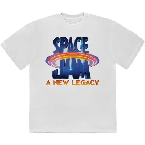 Space Jam 2 Logo (Biela)