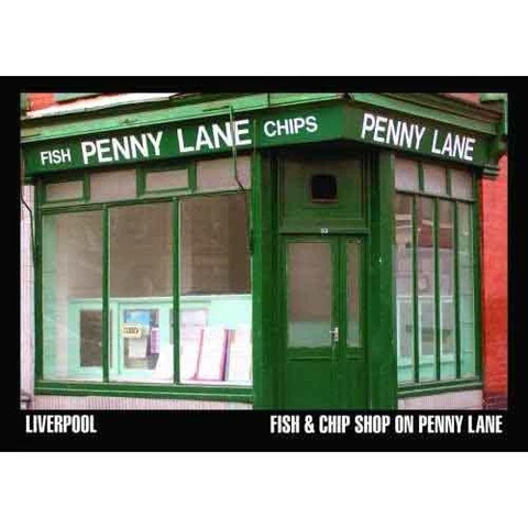 Postcard: Penny Lane