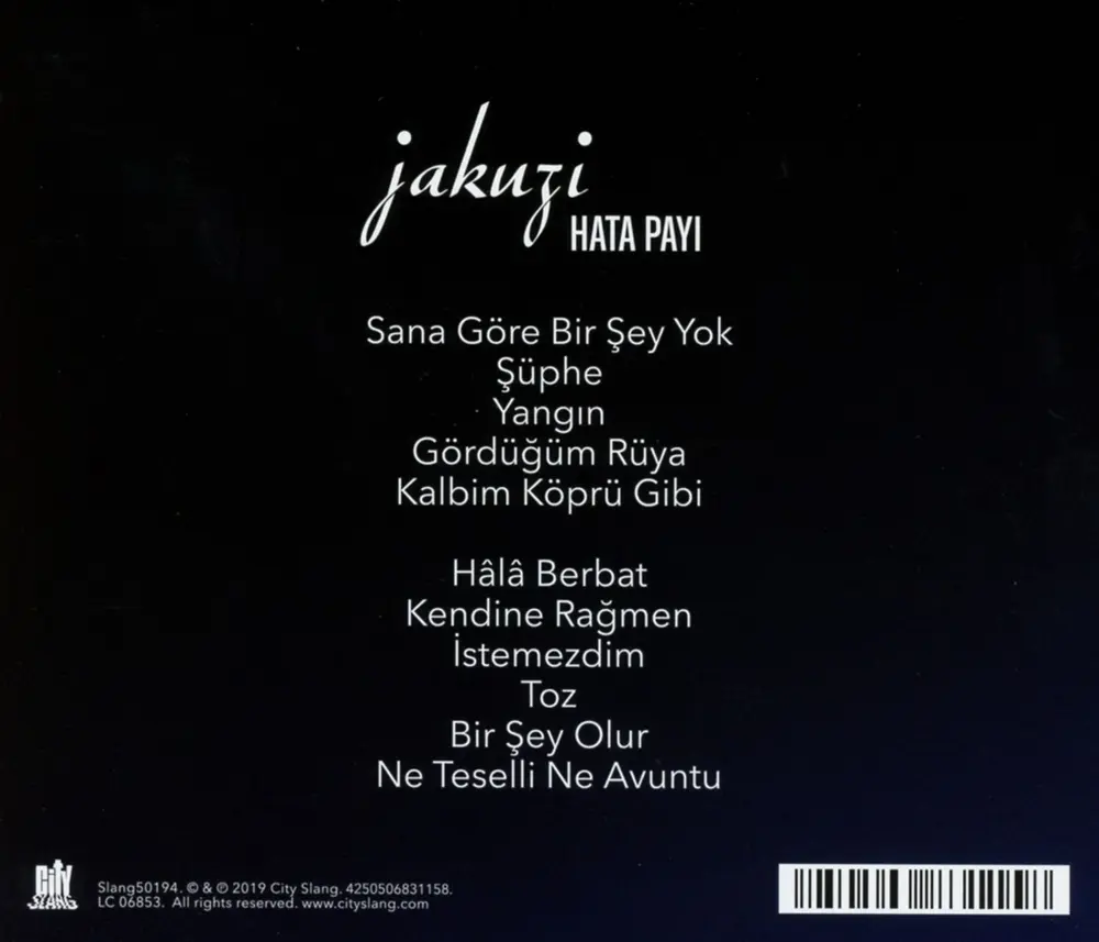JAKUZI - HATA PAYI