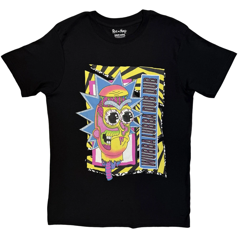 Unisex T-Shirt: Wubba Lubba Dub Dub (Black)