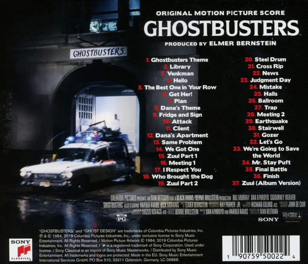 Ghostbusters (Original Motion Picture Score) (Reissue)