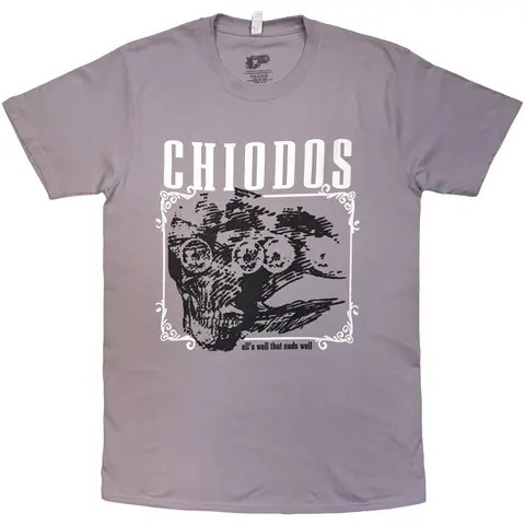 Chiodos – Tričko AWTEW Faded Face, Unisex, Fialová