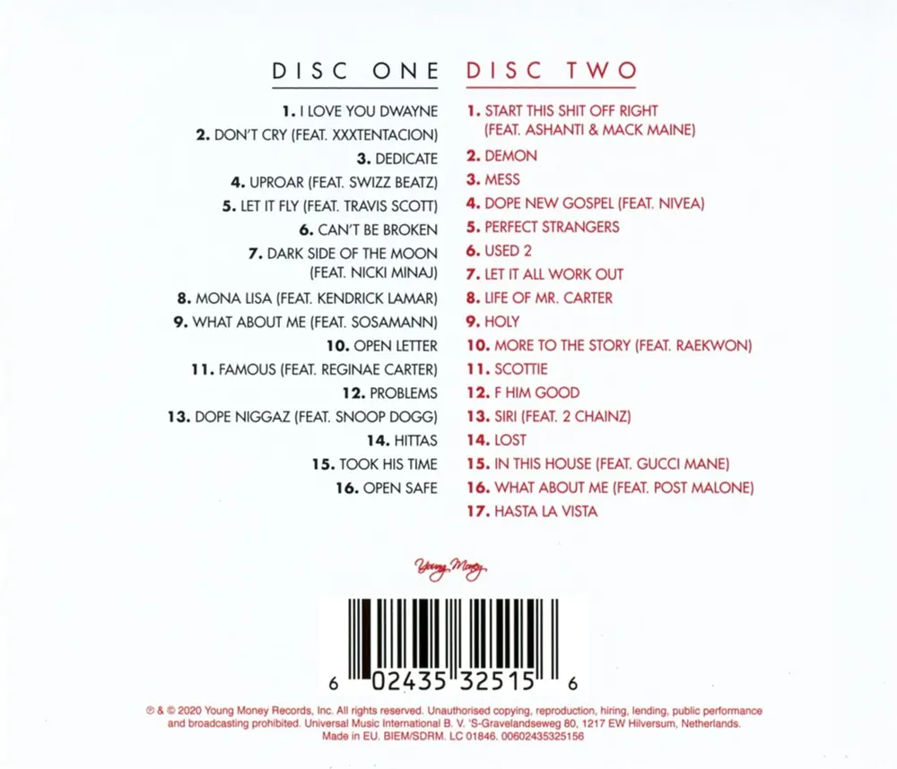 Lil Wayne – THA CARTER V (Deluxe Edition) (CD)