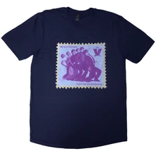 MADNESS, Tričko Stamp, Unisex, Modrá