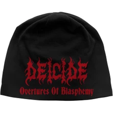Deicide, Čapica Overtures of Blasphemy, Unisex, Čierna