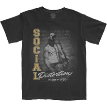 Social Distortion, Tričko Athletics, Unisex, Čierna