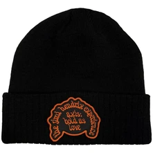 Čapica Unisex Beanie Hat: Axis (Black)