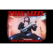 THIN LIZZY – Live And Dangerous (Plagát)