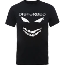 DISTURBED, Tričko Scary Face Candle, Unisex, Čierna