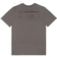 Tričko Unisex T-Shirt: What's The Story Tracklist (Grey) (Back Print & Ex-Tour)