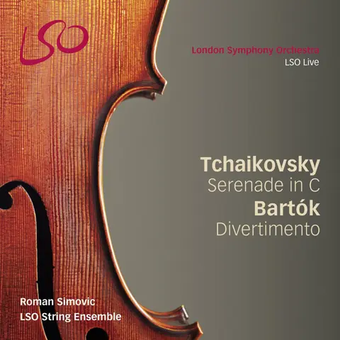 BARTOK/TCHAIKOVSKY - SERENADE FOR STRINGS/DIVERTIMENTO FOR STRING ORCHESTRA