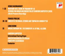 Rachmaninoff: Rhapsody On a Theme of Paganini & Poulenc: Organ Concerto thumbnail