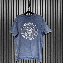 Unisex Unplugged T-Shirt: Presidential Seal Wash (Blue) (Back Print) thumbnail