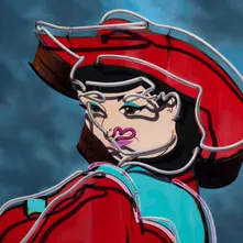 Vinyl NEON COWGIRL