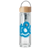 Glass bottle with tea infuser thumbnail
