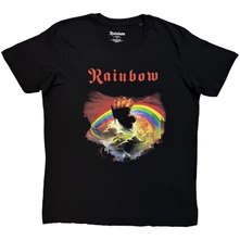 Rainbow, Tričko Rising, Unisex, Čierna