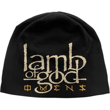 Lamb of God, Čapica Omens, Unisex, Čierna