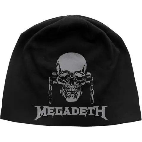 Megadeth – Čapica Vic / Logo JD Print (Čierna), Unisex, Čierna