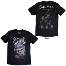 Ghost, Tričko Skeletour Admat '25 Tour Dates, Unisex, Čierna