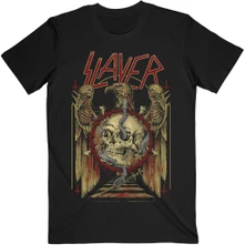 Slayer, Tričko Eagle & Serpent, Unisex, Čierna