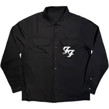 Unisex Casual Shirt: Red Arch Logo (Black) thumbnail